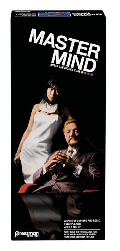 Klassisches Retro-Mastermind-Spiel – Break the Hidden Code – STEM-Spiel für 2 Spieler von Pressman , Schwarz Klassisches Retro-Mastermind-Spiel – Break the Hidden Code – STEM-Spiel für 2 Spieler von Pressman , Schwarz von Pressman