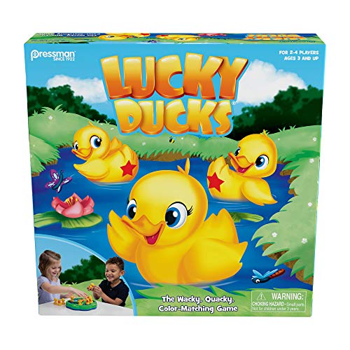 Lucky Ducks - The Memory and Matching Game That Moves by Pressman Toy von Pressman