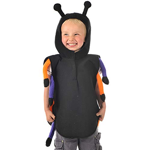 Pretend to Bee SpinnenTabard Kostüm für Kinder, Unisex, Mehrfarbig, 3-7 Jahre von Pretend to Bee