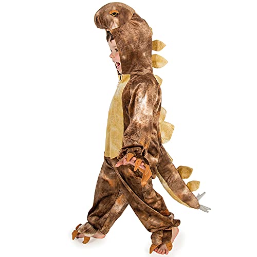 Pretend to Bee Stegosaurus Strampler/Onesie, Dinosaurier Kostüm für Kinder, Offizielles Naturhistorisches Museum, Einteiler, Unisex, 5-7 Jahre von Pretend to Bee