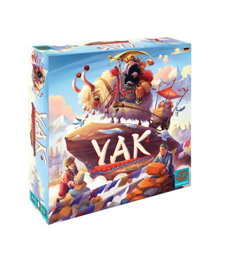 Pretzel Games | Yak | Familienspiel | Brettspiel | 2-4 Spieler | Ab 8+ Jahren | 45+ Minuten | Deutsch von Asmodee