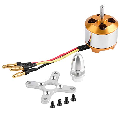 Prevessel Bürstenloser Motor 2814 1000 1400KV 2kg Schub 3-4S Motor Starrflügel-RC-Flugzeug (1400KV) von Prevessel