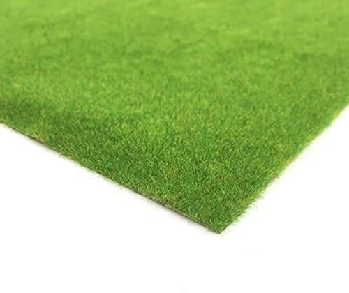 Prevessel Modell Grasmatte Fee Kunstrasen Matten Miniatur Ornament Garten Puppenhaus DIY Gras Gras Matte Wiese Landschaft Modellierung Künstlicher Garten Gras Wiese Miniaturgarten 40 x 100 cm von Prevessel