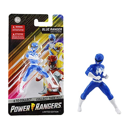 Limited Edition Power Rangers 6,3 cm Minifigur - Blue Ranger von Prexio