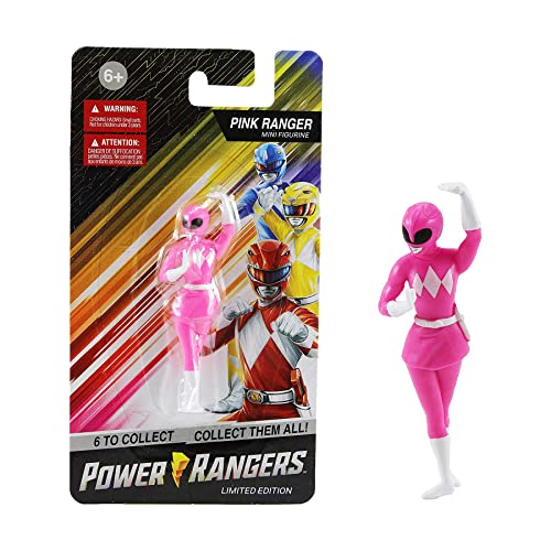 Limited Edition Power Rangers 6,3 cm Minifigur - Pink Ranger von Prexio