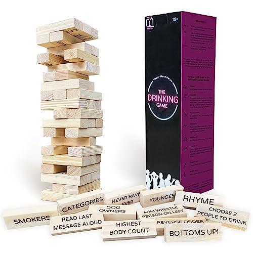 Prezey Lustige Party-Trinkspiele für Erwachsene, Studenten, Paare, Partyspiele, Junggesellinnenabschied-Spiele und Junggesellenabschiede – zwei Spiele in einem Prezey Lustige Party-Trinkspiele für Erwachsene, Studenten, Paare, Partyspiele, Junggesellinnenabschied-Spiele und Junggesellenabschiede – zwei Spiele in einem von Prezey