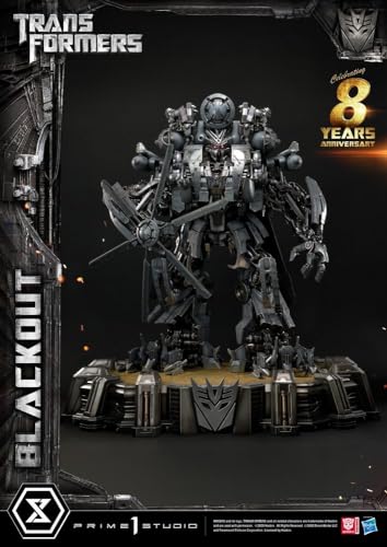 Prime 1 Studio Transformers Dekofigur Blackout, 81 cm, Schwarz von Prime 1 Studio