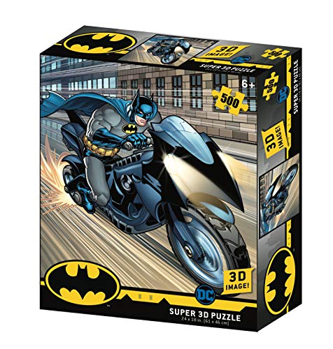 DC Comic BM32519 Batman - Batcycle 3D-Effekt-Puzzle, versch von Prime 3D