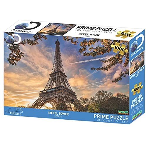 Discovery Eiffelturm 1000 Teile Puzzle von Prime 3D