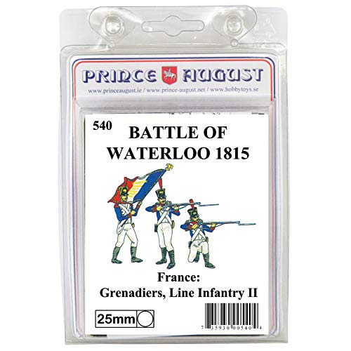 25mm Waterloo Gießform France - Line Infantry Grenadiers 2 von Prince August