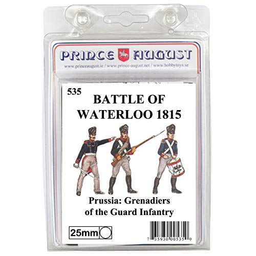 25mm Waterloo Gießform Prussia - Guard Infantry 1 von Prince August