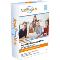 AzubiShop24.de Basis-Lernkarten Ausbilder-Eignungsprüfung (AEVO/AdA-Schein) von Princoso