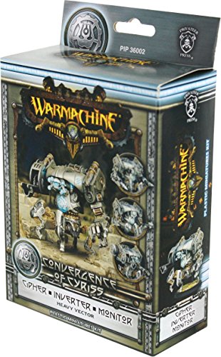 Privateer Press - Warmachine – Konvergenz: Cipher/Inverter/Monitor Vector Modellbausatz Privateer Press - Warmachine – Konvergenz: Cipher/Inverter/Monitor Vector Modellbausatz von Privateer Press