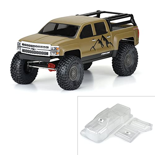 Pro-Line 1/10 2015 Chevrolet Silverado Clear Body 13.9" WB von Pro-Line