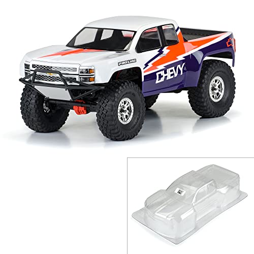 1/10 2015 Chevy Silverado Pre-Runner Clear Body 12.3" WB Crawlers von Pro-Line