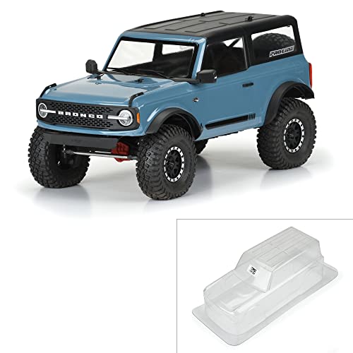 Pro-Line 1/10 2021 Ford Bronco Clear Body Set 11.4" Wheelbase: Crawlers von Pro-Line