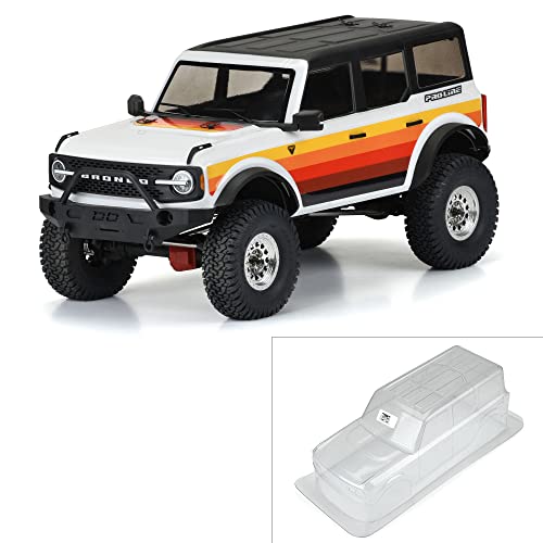 Pro-Line 1/10 2021 Ford Bronco Clear Body Set 12.3" Wheelbase: Crawlers von Pro-Line