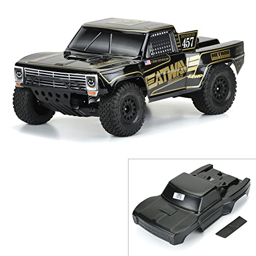 Pro-Line 1/10 Pre-Cut 1967 Ford F-100 Heat Wave Black Body: Short Course von Pro-Line