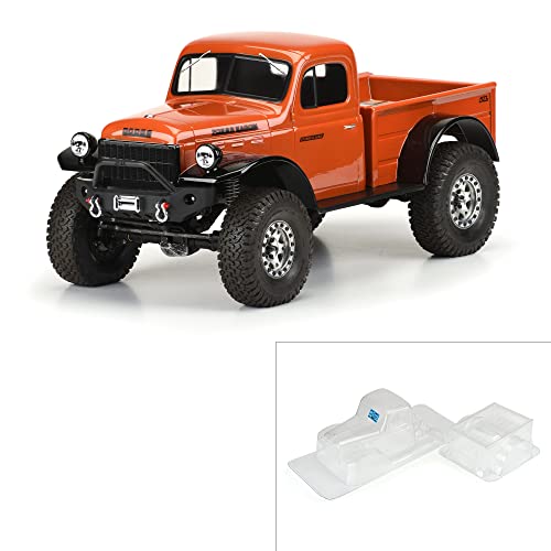 Pro-Line 1/10 1946 Dodge Power Wagon Clear Body 12.3" (313mm) WB Crawlers von Pro-Line