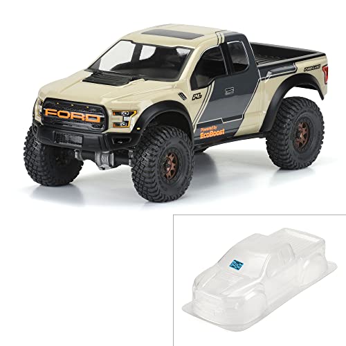 Pro-Line 1/10 2017 Ford F-150 Raptor Clear Body 12.3" (313mm) WB Crwlrs von Pro-Line