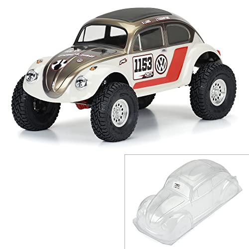 Pro-Line 1/10 Volkswagen Beetle Clear Body 12.3" (313mm) Wheelbase Crawlers von Pro-Line