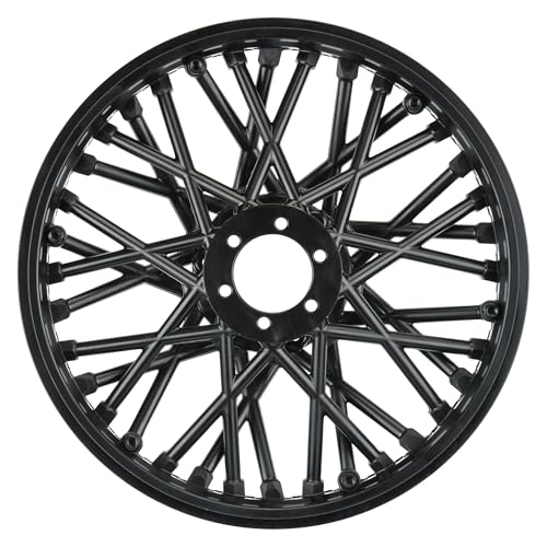 1/4 Bullyspoke V2 Bead Front Wheel Black: Promoto-MX von Pro-Line