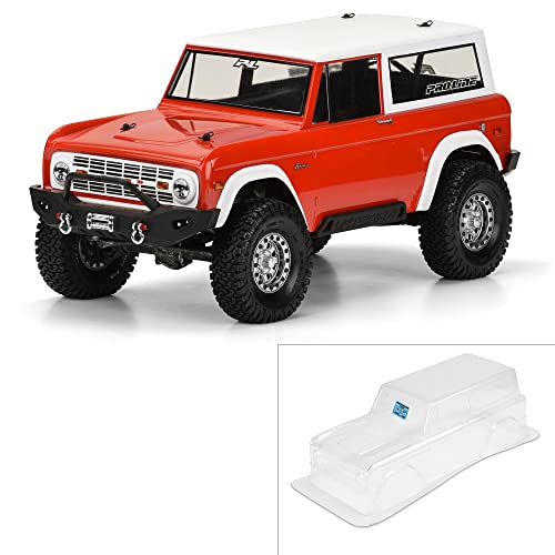 Pro-Line 1/10 1973 Ford Bronco Clear Body 12" (305mm) Wheelbase Crawlers von Pro-Line