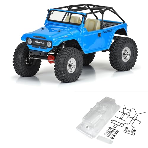 Pro-Line 1/10 1979 Toyota Land Cruiser FJ40 Clear Body/Cage 12.3" WB Crawlers von Pro-Line