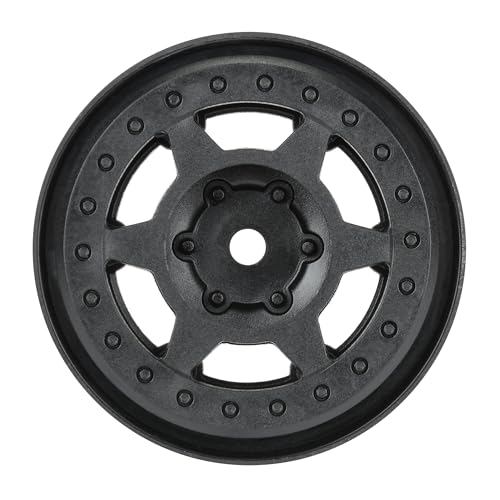 Pro-Line 1/10 Holcomb F/R 1.55" 12mm Crawler Bead-Loc Wheels (2) Black von Pro-Line