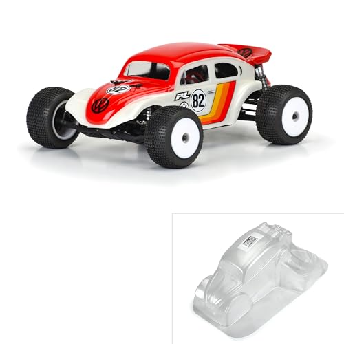 Pro-Line 1/18 Volkswagen Baja Bug Clear Body: Mini-T 2.0 von Pro-Line