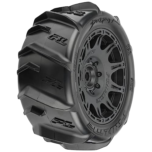 Pro-Line 1/6 Dumont Sand/Snow F/R 5.7” Tires MTD 24mm Black Raid 8x48 Hex (2) von Pro-Line