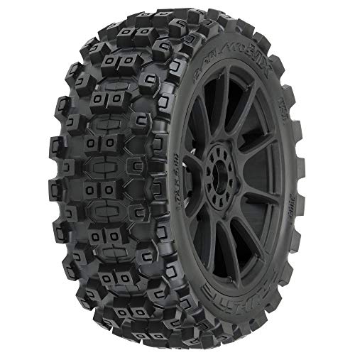 Pro-Line 1/8 Badlands MX M2 F/R Buggy Tires Mounted 17mm Black Mach 10 (2) von Pro-Line