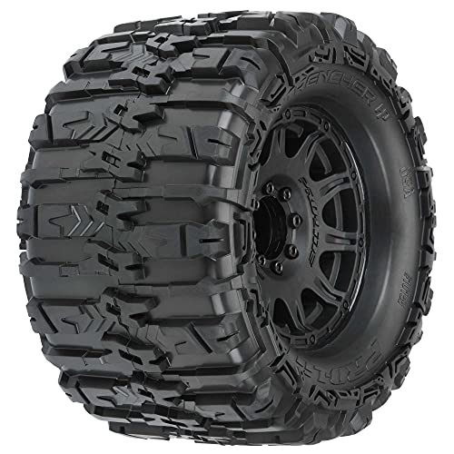 Pro-Line 1/8 Trencher HP Belted F/R 3.8" MT Tires Mounted 17mm Black Raid (2) von Pro-Line