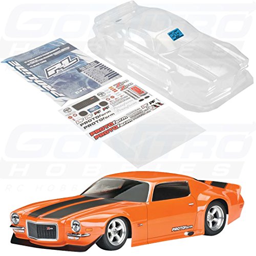 Pro-Line PRO-1552-40 1:10 Karosserie 1971 Chevrolet Camaro Z28 205mm Unlackiert, nicht ausgeschnitte von Pro-Line