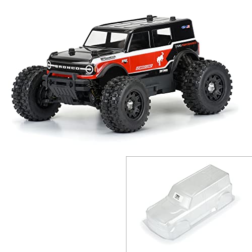 Pro-Line Racing 1/10 2021 Ford Bronco Clear Body Granit/Vorteks PRO359100 Auto/LKW Karosserien Flügel & Aufkleber von Pro-Line