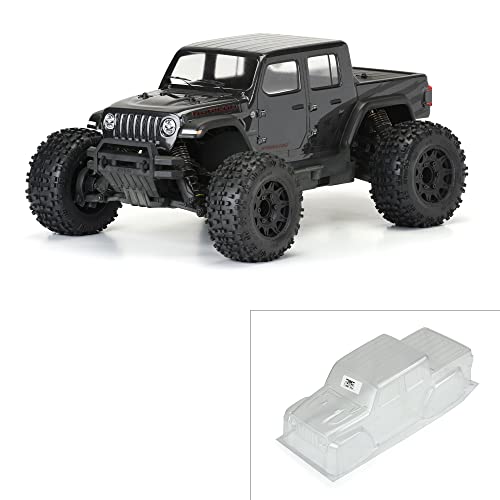 Proline Racing 1/10 Jeep Gladiator Rubicon Clear Body Granit PRO357500 Auto/LKW Karosserien Flügel & Aufkleber von Pro-Line