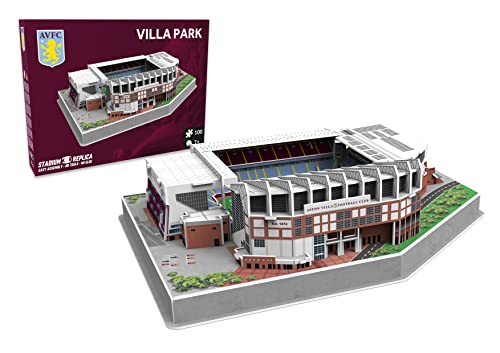 Pro Lion 3D-Puzzle des Villa Park Stadium – 116 Teile | Home of Aston Villa Football Club | Premier League FC Fußballgeschenke für Jungen, Männer & Kinder ab 8 Jahren | Spiele für kreative Fans von Pro-Lion