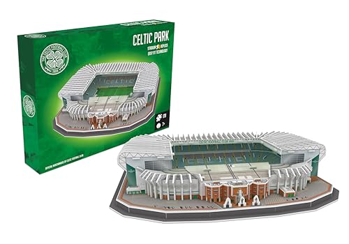 Tiger Merchandising 3D Puzzle of Celtic Park Stadium - 73 Teile | Home of Club Celtic | Scottish Premiership FC Fußball Geschenke ab 7 Jahren von Pro-Lion