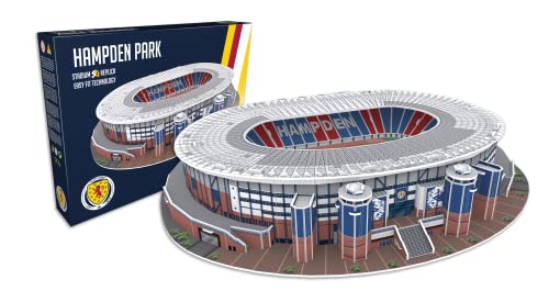 Tiger Merchandising 3D Puzzle of Hampden Park - 69 Teile | Home of Scottisch FA | Scottisch Premier League FC Fußball Geschenke ab 7 Jahren von Pro-Lion