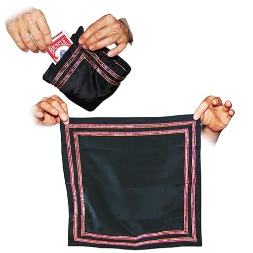 ProTriXX Devils Hanky Plus - Teufelstuch, 2 Pockets Devil Handkerchief, Zauberartikel, Verschwindetuch zum Zaubern, Gegenstände Verschwinden Lassen, Zaubertricks und Zauberartikel von ProTriXX