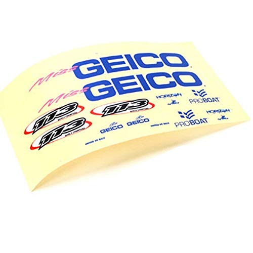 Pro Boat Dekorbogen: Miss Geico 17' von Proboat