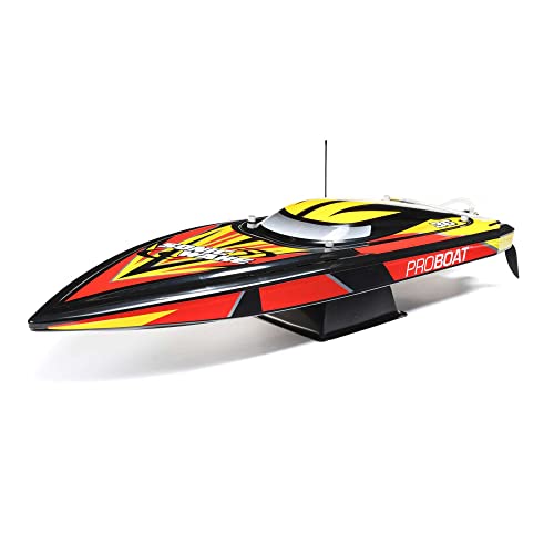 Proboat Sonicwake V2 36" Self-Righting Brushless Deep-V RTR, Black von Proboat