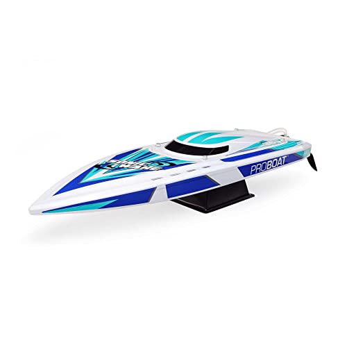 Proboat Sonicwake V2 36" Self-Righting Brushless Deep-V RTR, White von Proboat