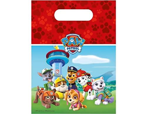 Paw Patrol Geschenktüten - 6 Stück von Folat