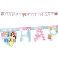 Disney Princess Buchstabenkette, 2m, Happy Birthday Prinzessin von Procos