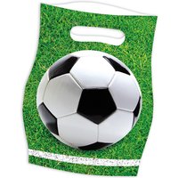 Fußball Mitgebseltüten, 6 Stk., 16cm x 23cm von Procos