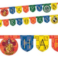 Harry Potter Buchstabenkette, 2m lang, Happy Birthday von Procos