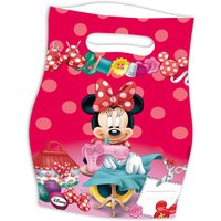 Minnie Maus Mitgebseltüten Kindergeburtstag, 8 Stk., 16cm x 23cm von Procos