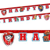 Paw Patrol Buchstabenkette, 2m lang, Happy Birthday von Procos