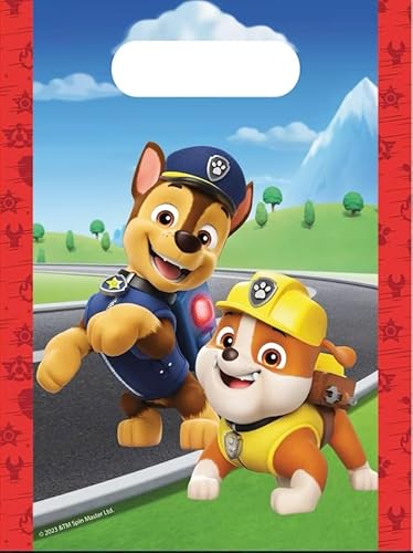 Paw Patrol Rescue Heroes 4 Papier Tüten von Procos